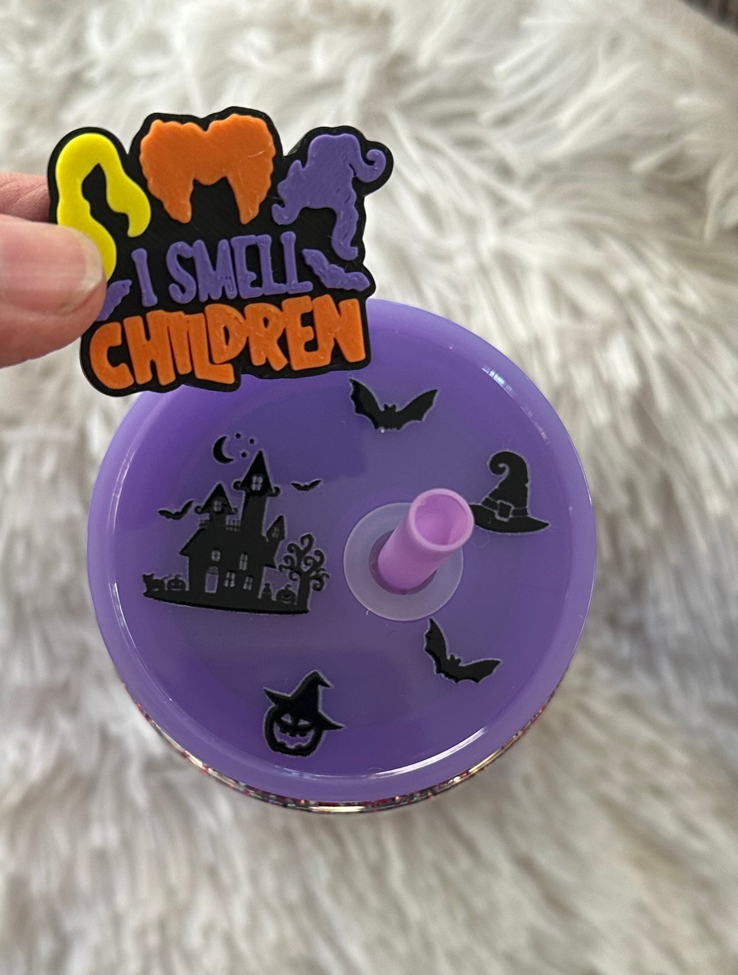Hocus Pocus 20oz Acrylic Tumbler AND Straw Topper