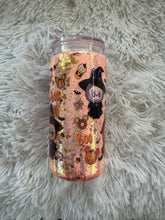 Load image into Gallery viewer, Trick or Treat 20oz Ombre Glitter Acrylic Tumbler
