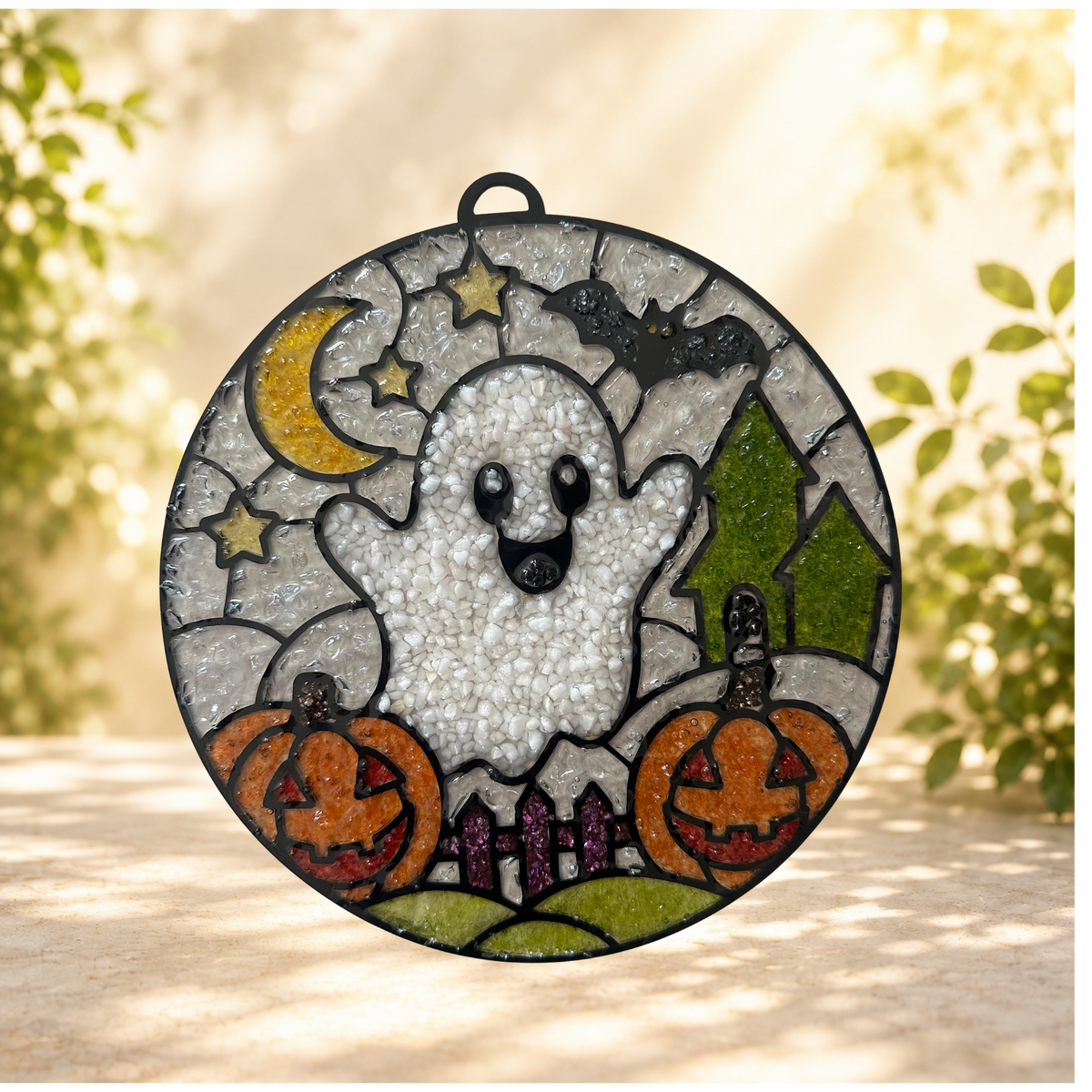 Oct. 1st, 6:30-8:30 Crushed Glass Suncatcher Class