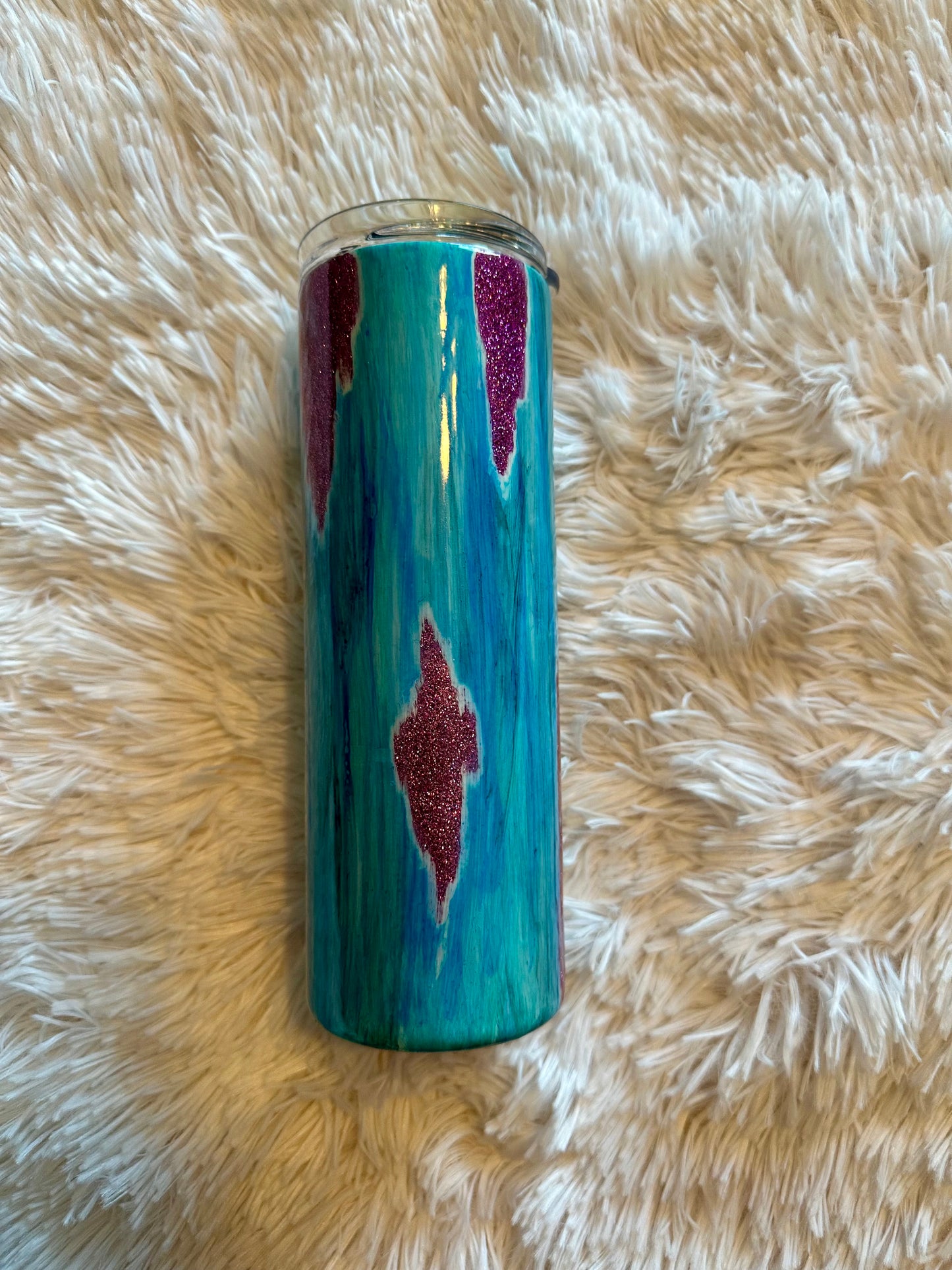 Teal/Purple 20oz Tumbler