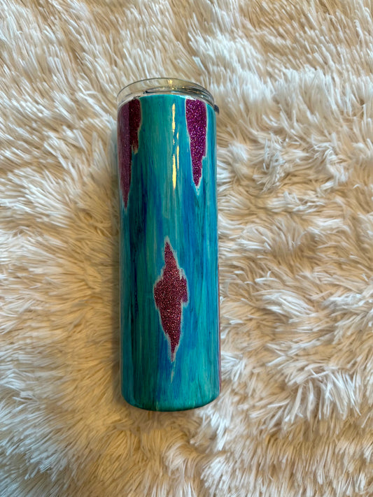 Teal/Purple 20oz Tumbler