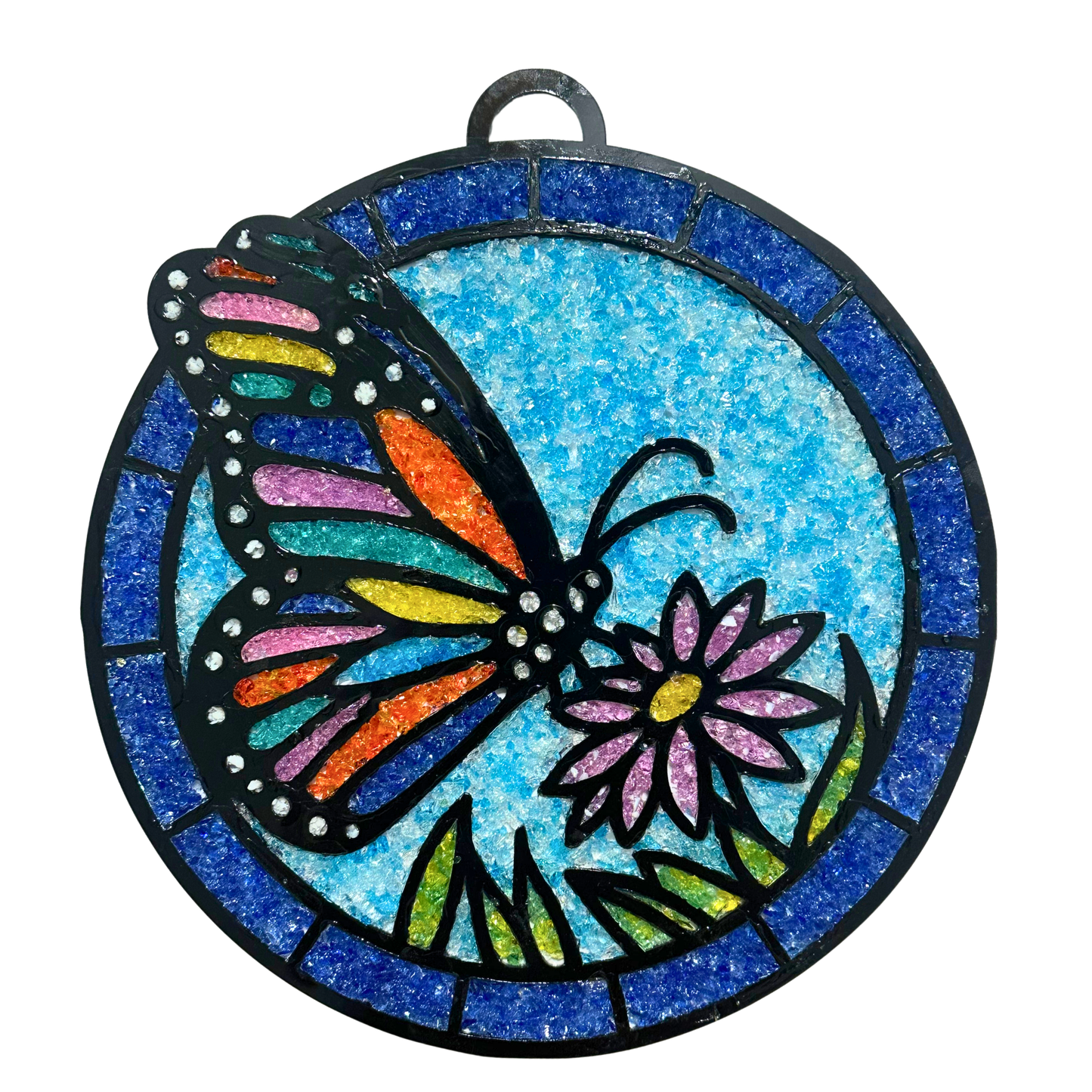 September 17th, 6:30-8:30 Crushed Glass Suncatcher Class