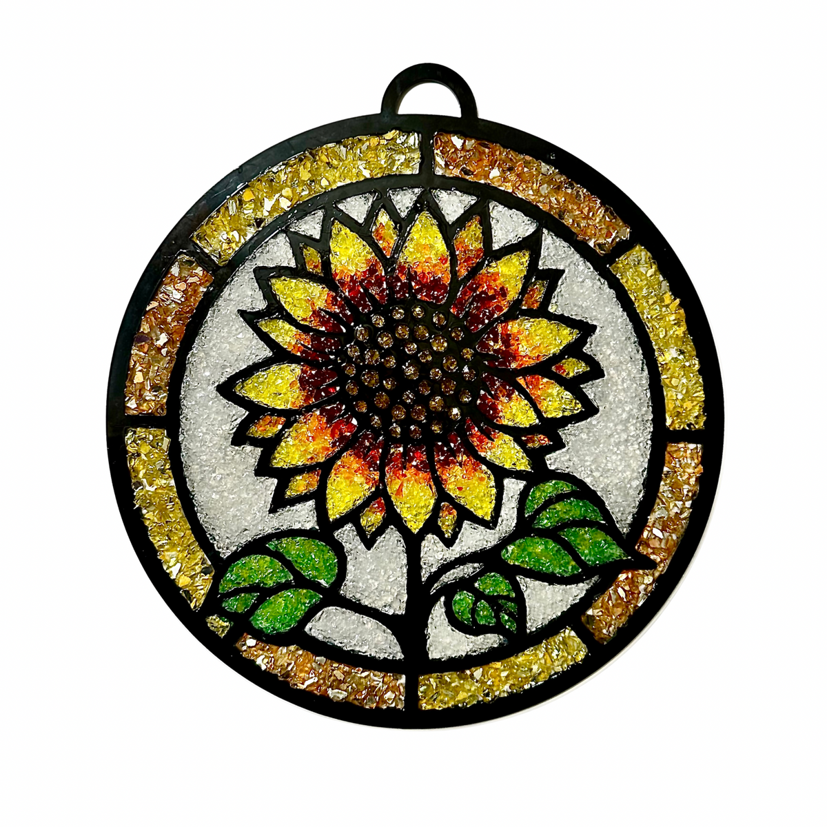 September 17th, 6:30-8:30 Crushed Glass Suncatcher Class