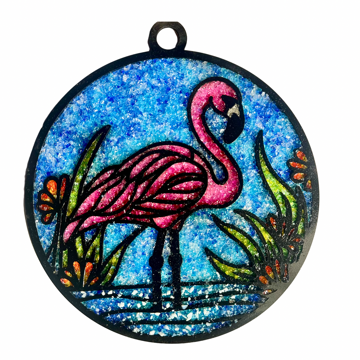 September 17th, 6:30-8:30 Crushed Glass Suncatcher Class