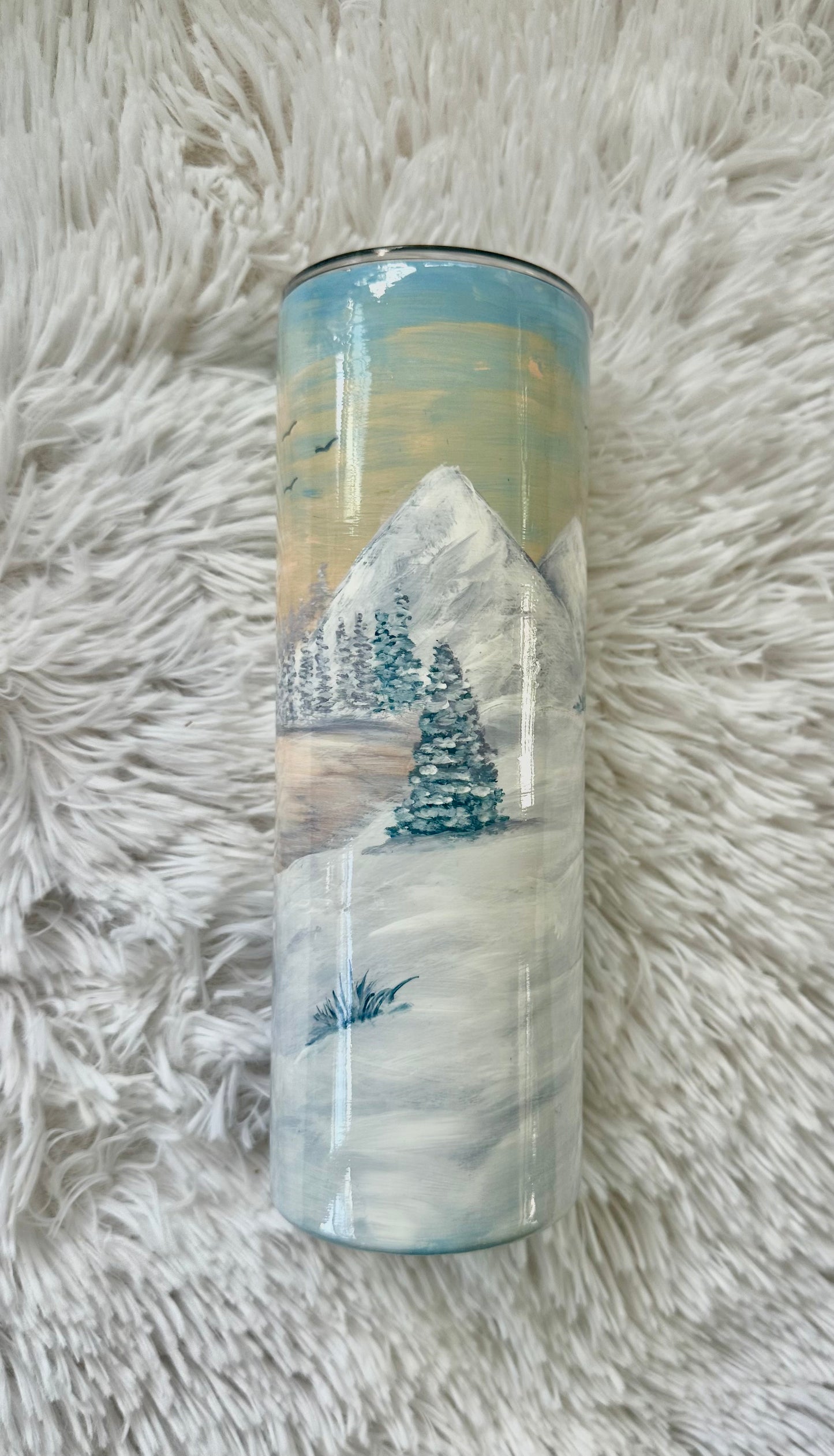Winter Wonderland (Hand Painted Tumbler)
