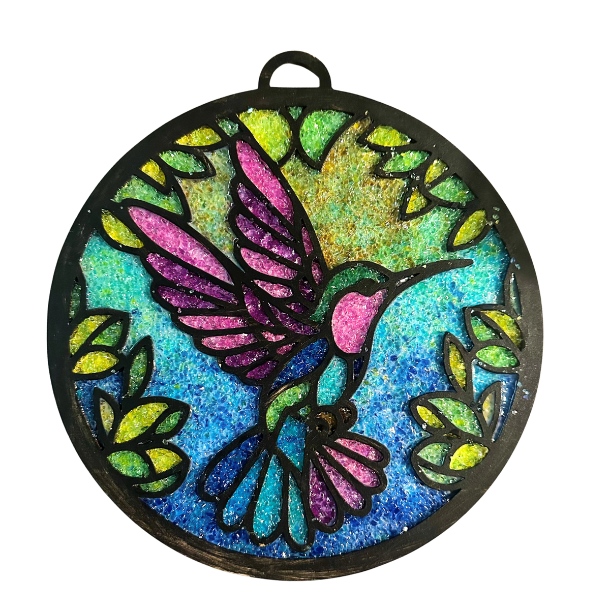 September 17th, 6:30-8:30 Crushed Glass Suncatcher Class