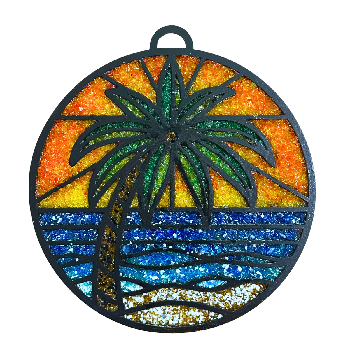 September 17th, 6:30-8:30 Crushed Glass Suncatcher Class