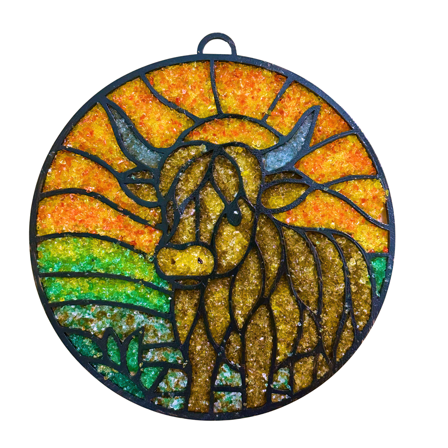 September 17th, 6:30-8:30 Crushed Glass Suncatcher Class