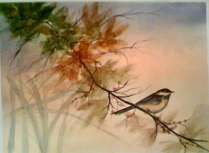 Birdie Watercolor