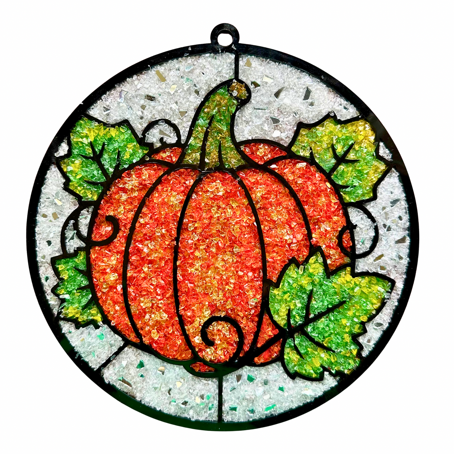September 17th, 6:30-8:30 Crushed Glass Suncatcher Class