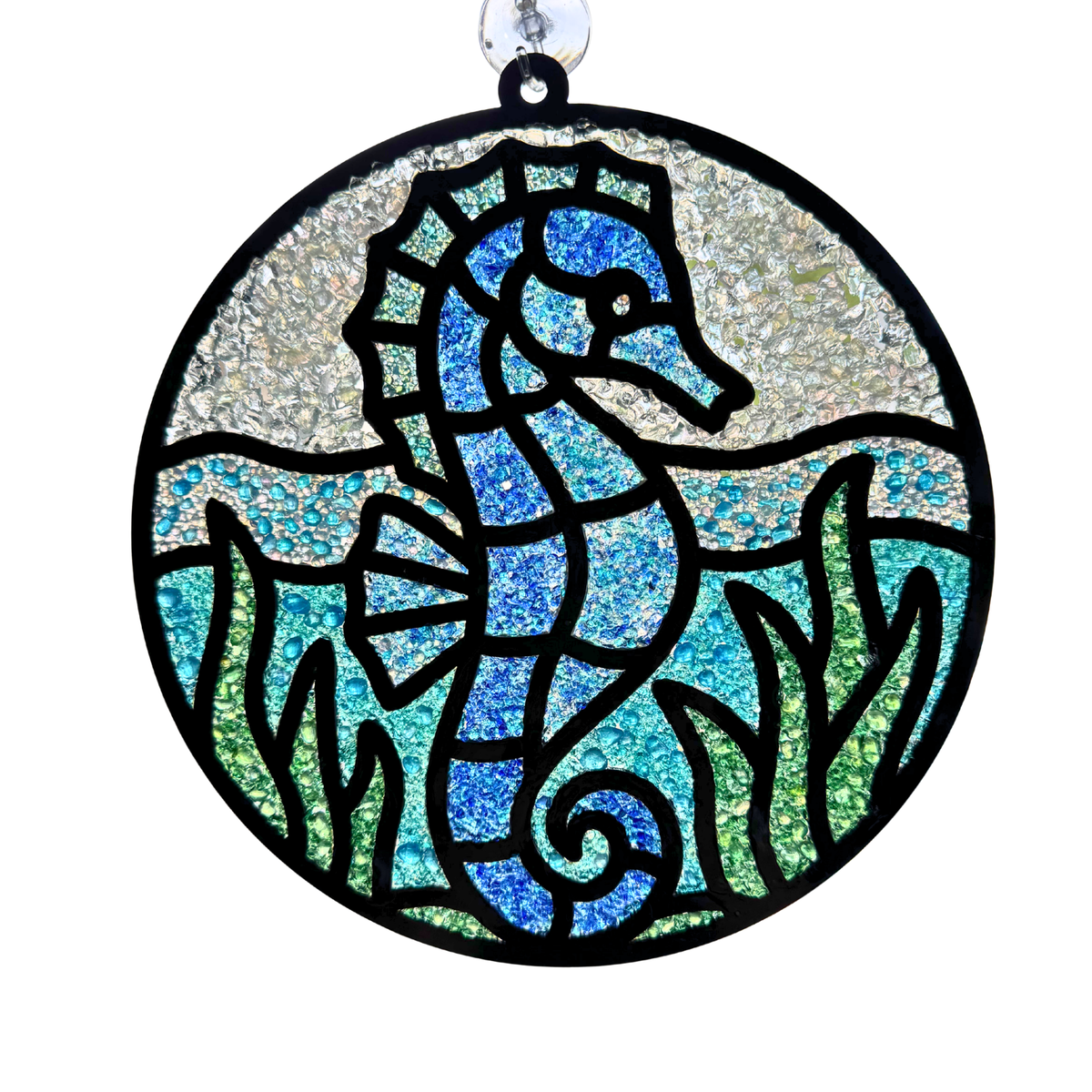 September 17th, 6:30-8:30 Crushed Glass Suncatcher Class