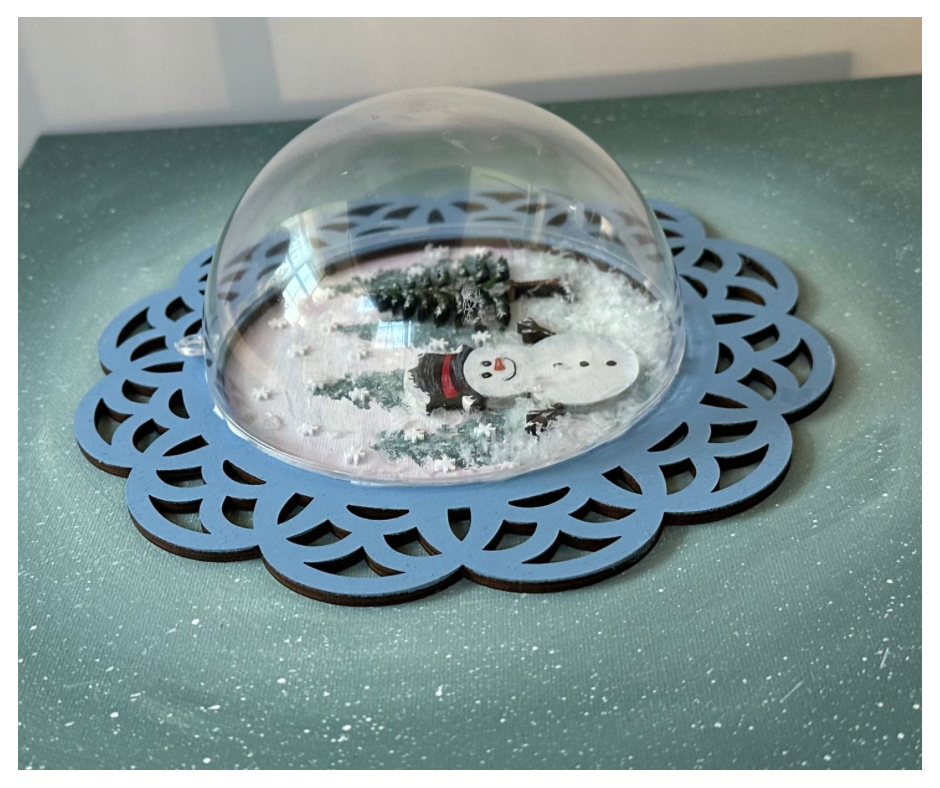 Canvas Snow Globe Dome Class ￼