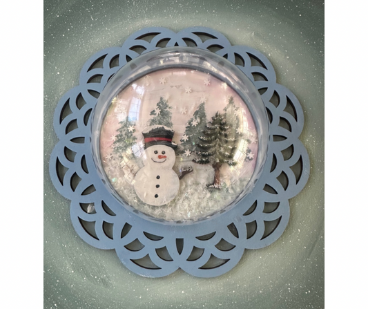 Canvas Snow Globe Dome Class ￼